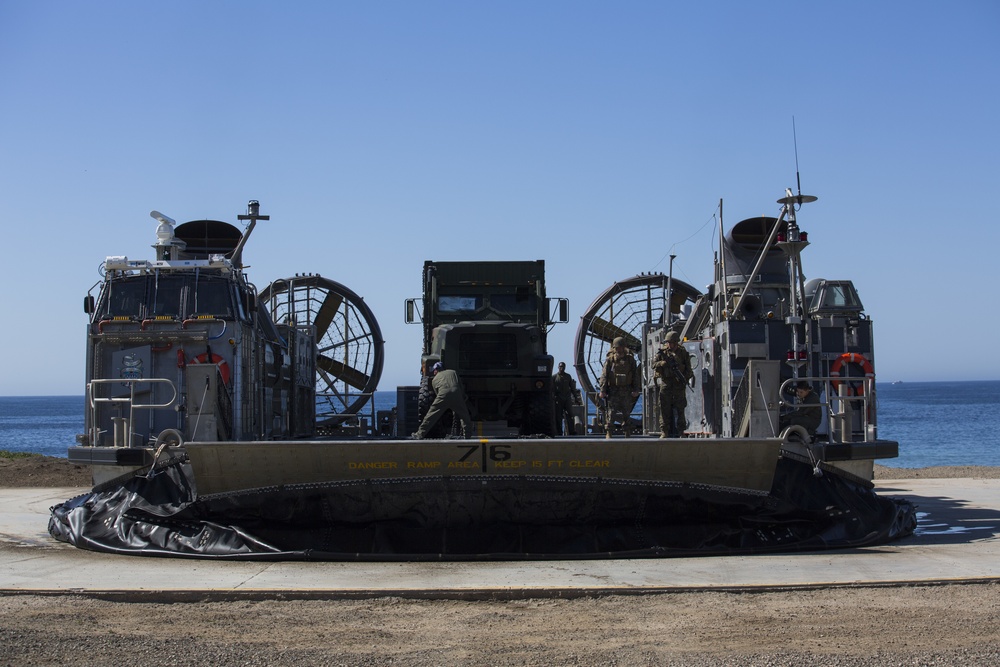 LCAC 76 Unloads 7-Ton during Pacific Blitz 19