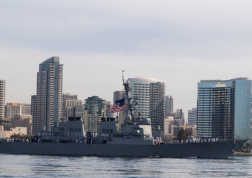 USS Decatur Returns from Deployment