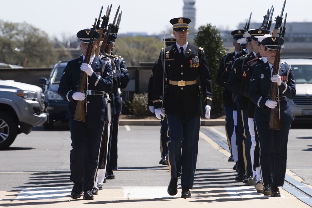 U.S. Acting Secretary of Defense Hosts Secretary of National Defense of the Philippines