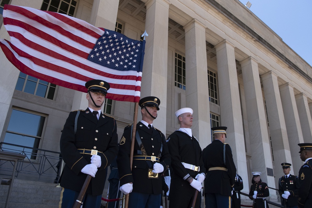 U.S. Acting Secretary of Defense Hosts Secretary of National Defense of the Philippines