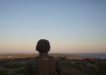 U.S. Marine During Early Morning at San Clemente Island, Pacific Blitz 19
