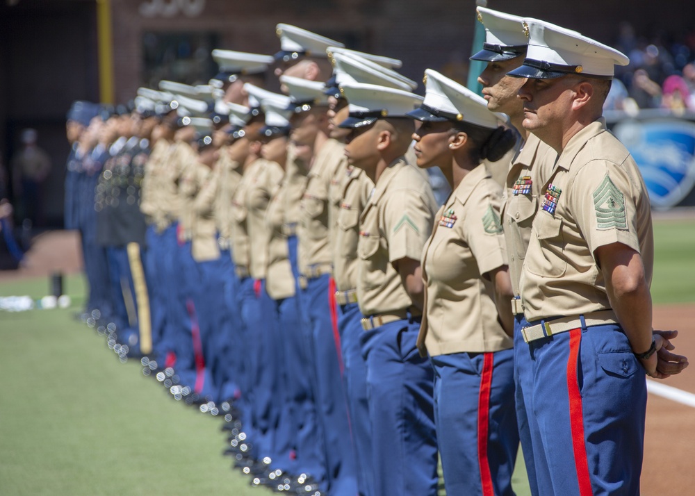 DVIDS - Images - San Diego Padres Military Opening Night