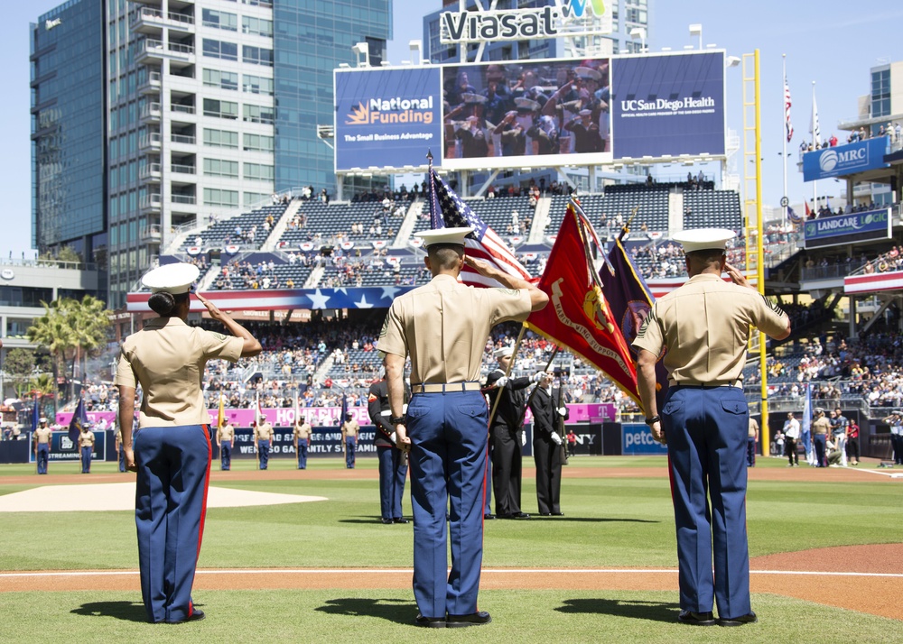 DVIDS - Images - Padres Host Military Appreciation Day [Image 2 of 3]