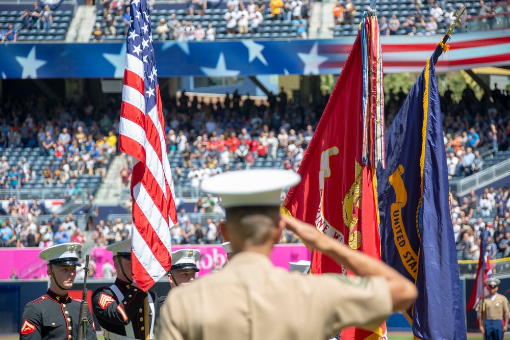 Padres Host Military Appreciation Day