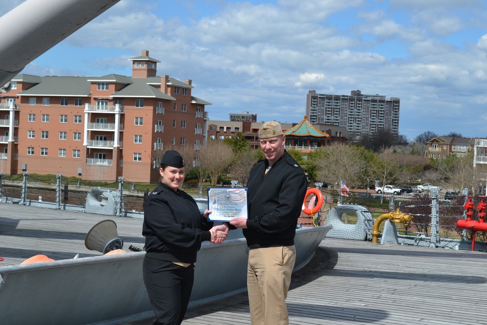 CTR1 Roy Re-enlistment