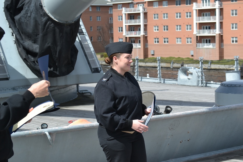 CTR1 Roy Re-enlistment