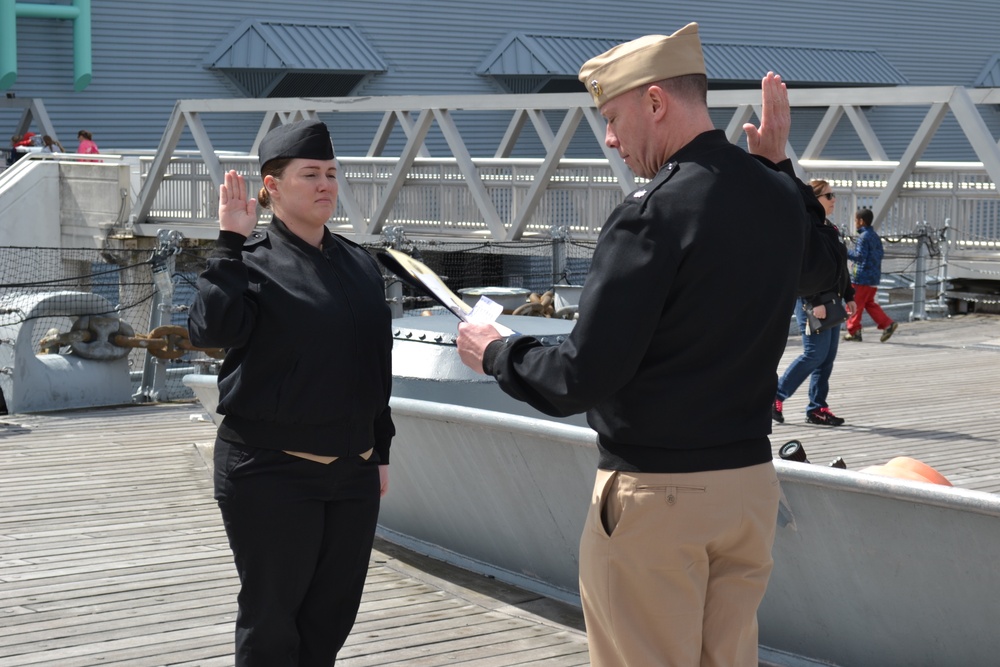 CTR1 Roy Re-enlistment