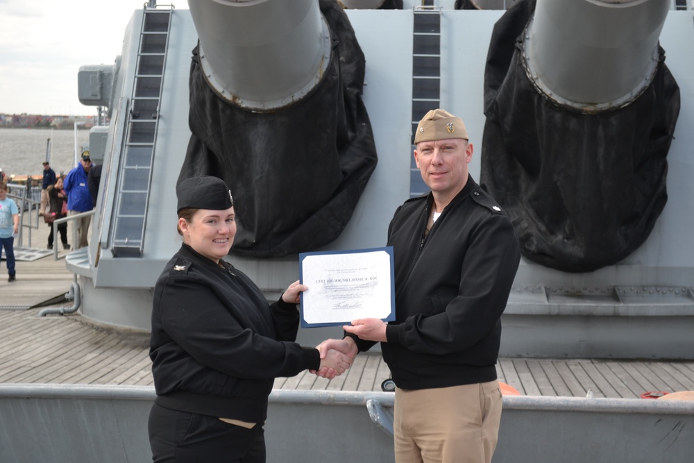 CTR1 Roy Re-enlistment