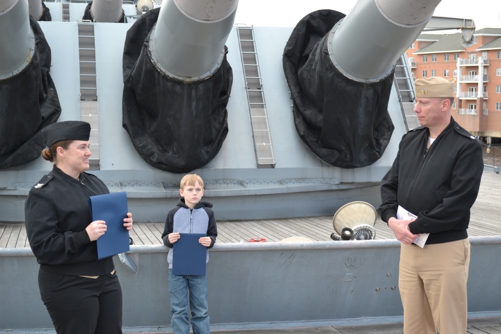 CTR1 Roy Re-enlistment