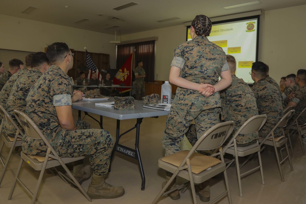 MALS-12 conducts its own Lance Corporal Seminar