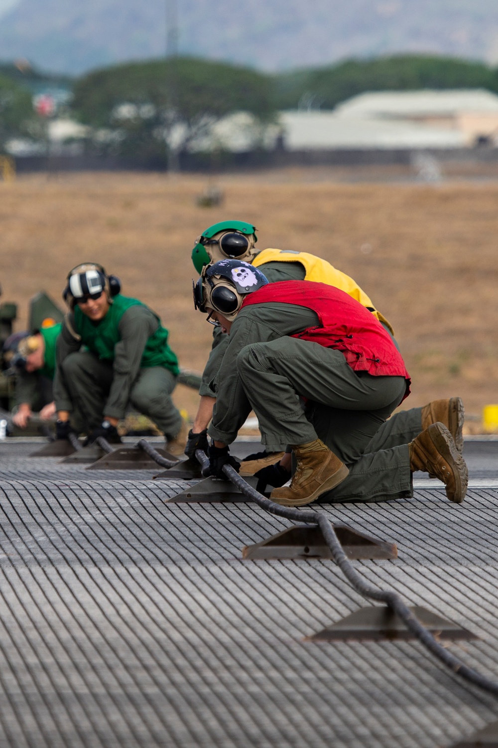 Balikatan 2019: Expeditionary Airfield Technicians Test Arresting Gear