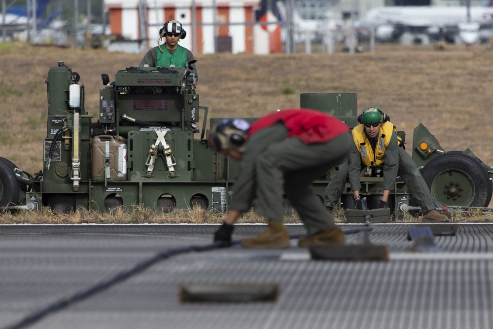 Balikatan 19: Expeditionary airfield technicians test arresting gear