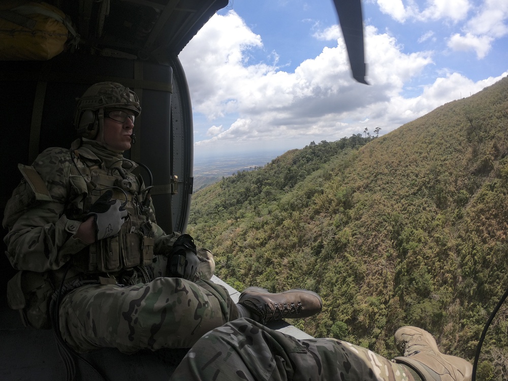 (C) Balikatan 2019: HH-60 CSAR training flight