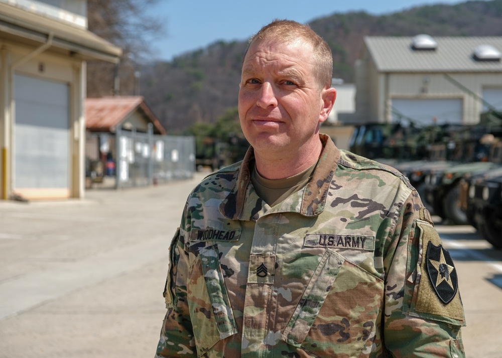 NCO Discusses History of Service, Reason for Enlisting