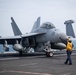 The aircraft carrier USS John C. Stennis (CVN 74) conducts flight operations