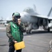 The aircraft carrier USS John C. Stennis (CVN 74) conducts flight operations