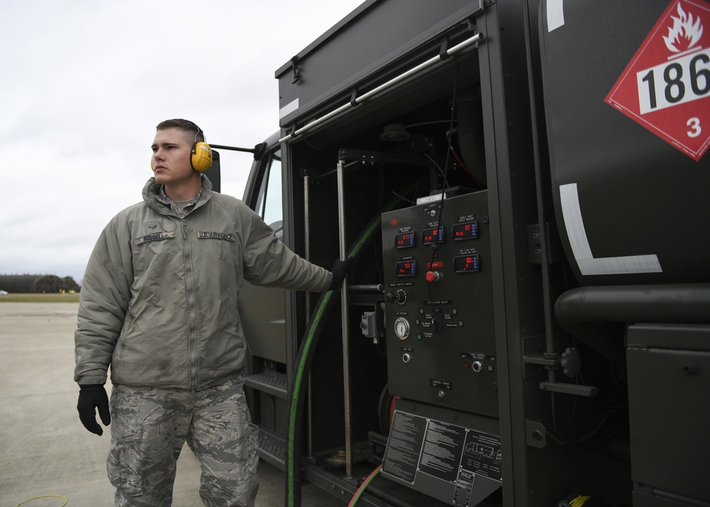 Refueling truck upgrade improves 48th LRS capabilities, safety