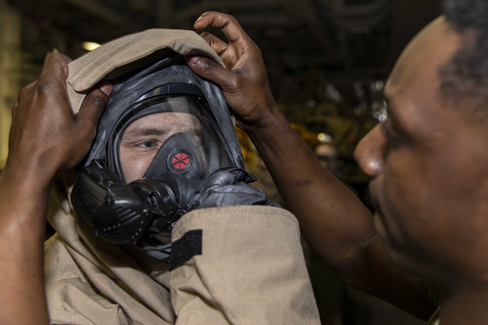 22nd MEU refines CBRN skills