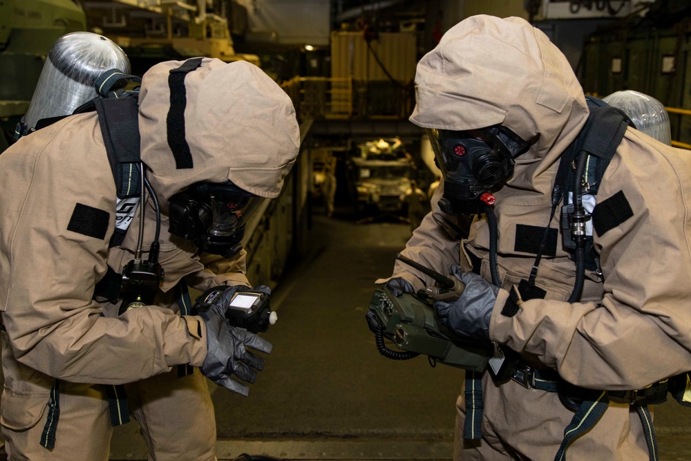 22nd MEU refines CBRN skills