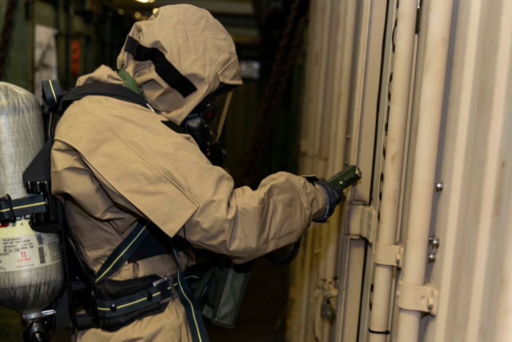 22nd MEU refines CBRN skills