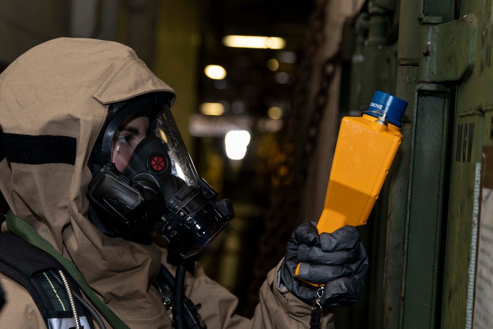 22nd MEU refines CBRN skills