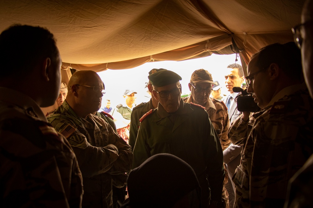 Humanitarian civic assistance during African Lion 2019