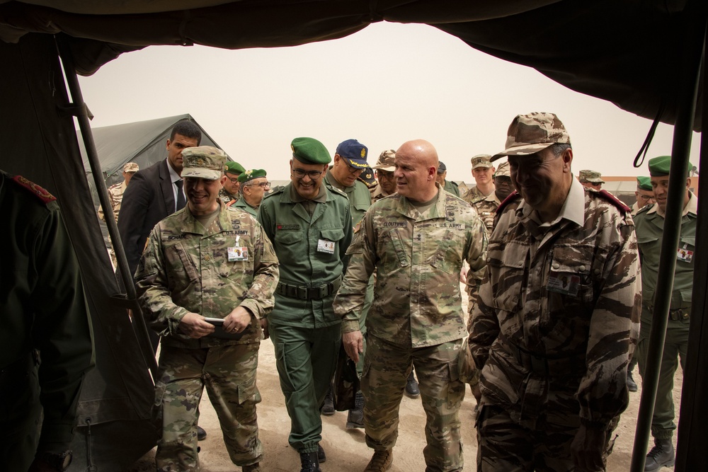Humanitarian civic assistance during African Lion 2019