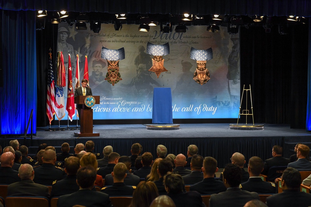 SSG Travis Atkins Medal of Honor Ceremony