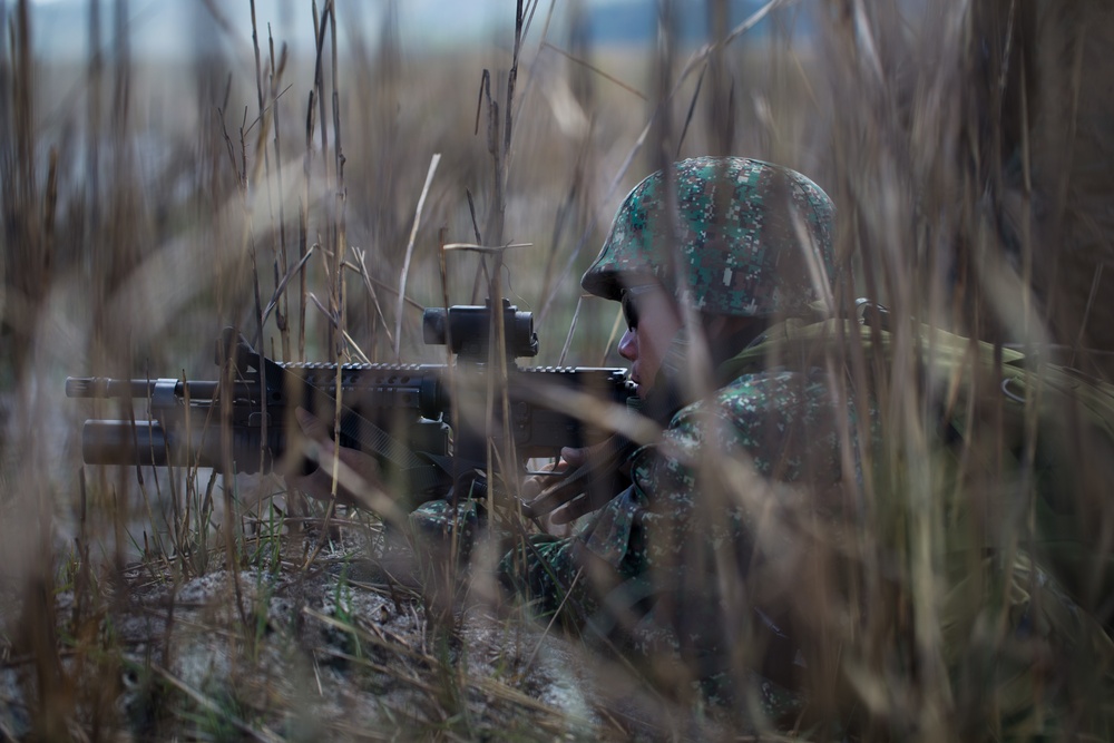 Balikatan 2019: Marines participate in Combined-Arms Live Fire at CERAB