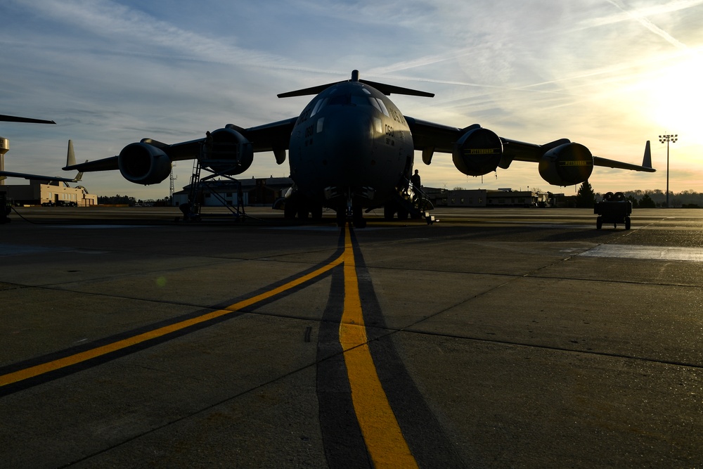 Getting ready for the day