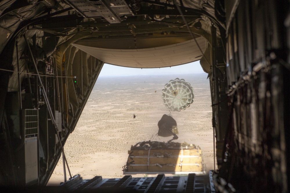 KC-130 JPADS AIR DROP