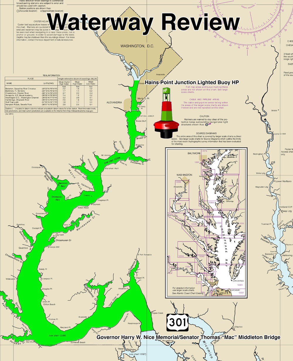 Coast Guard conducts Potomac River waterway analysis