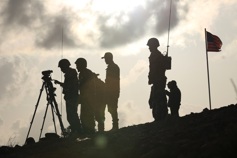 Live fire exercise highlights combined military tactics, techniques and weapons systems during African Lion 2019