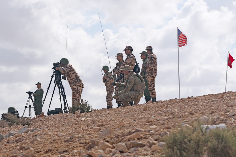 Live fire exercise highlights combined military tactics, techniques and weapons systems during African Lion 2019