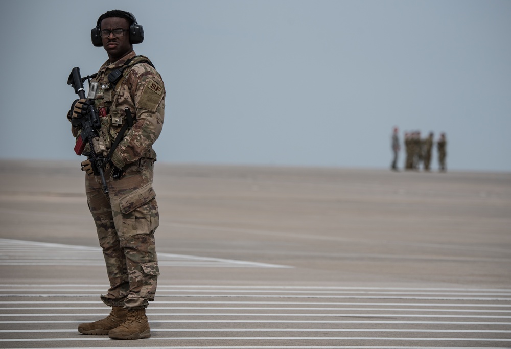 Team McConnell participates in readiness exercise