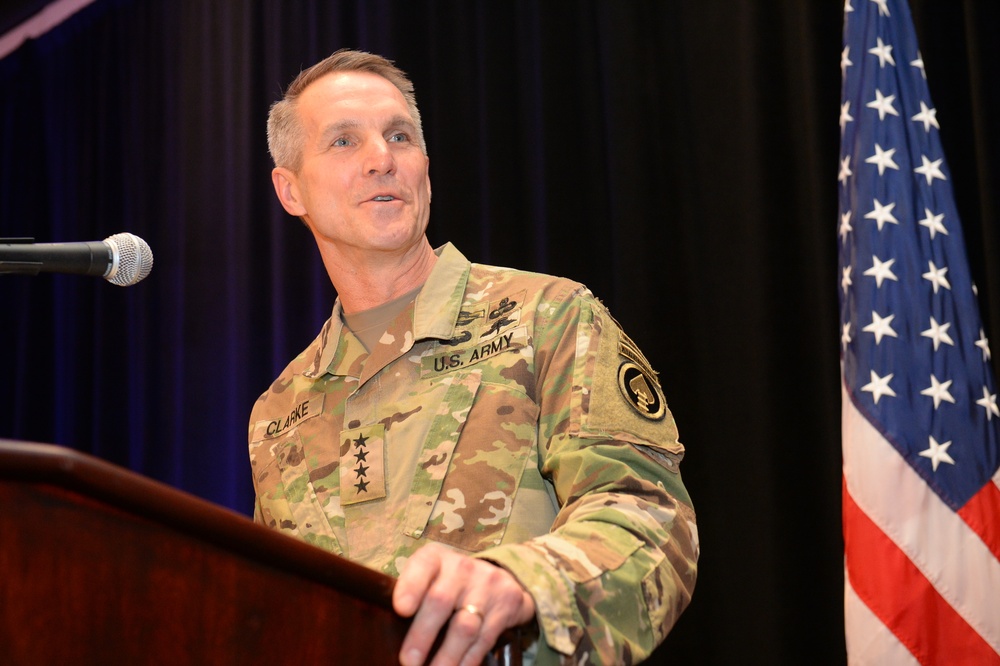 Clarke becomes 12th USSOCOM commander