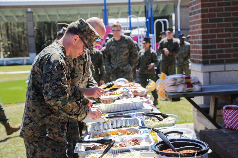 Wounded Warrior Bn recognizes Marine Corps Trials athletes