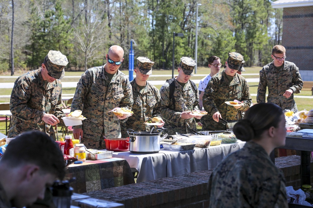 Wounded Warrior Bn recognizes Marine Corps Trials athletes