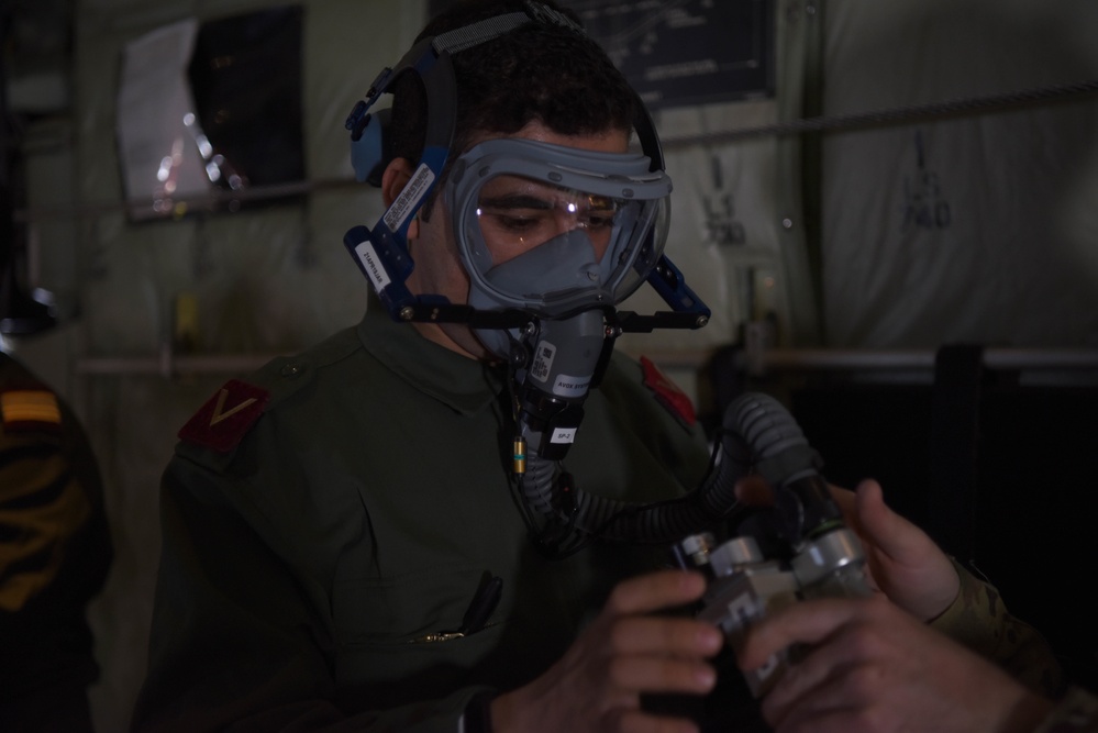 Royal Moroccan medical personnel, 86th AES practice patient care