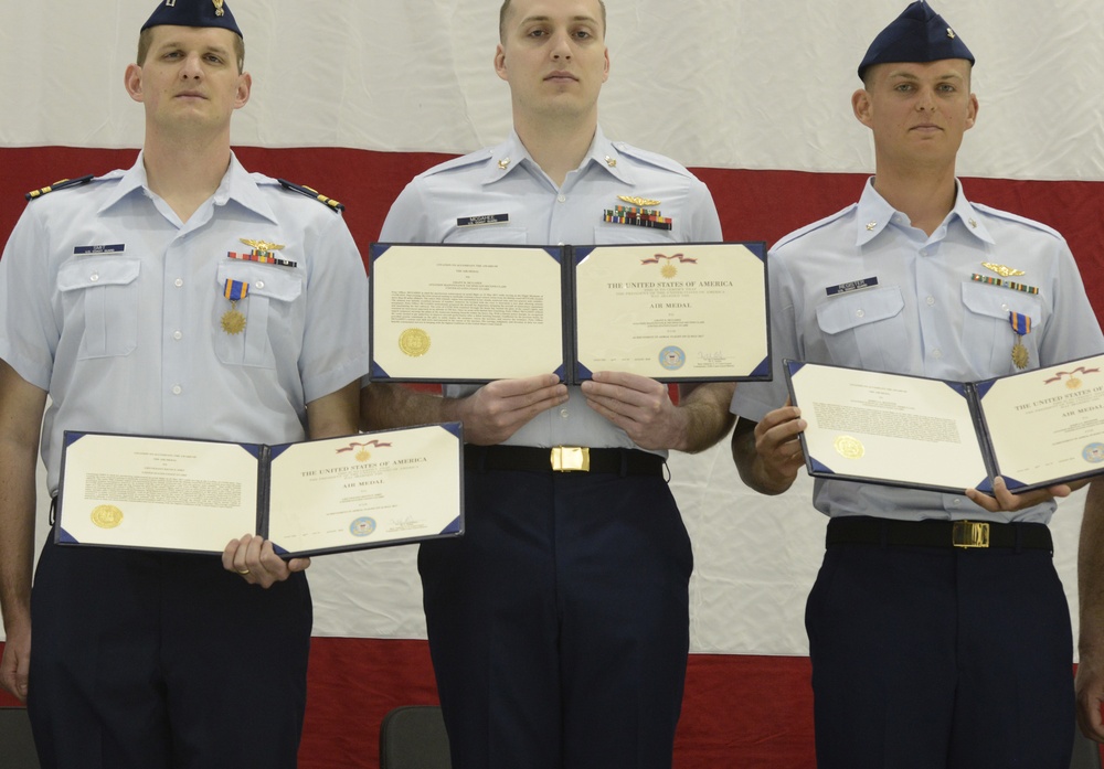 Air Station Atlantic City members receive Air Medal