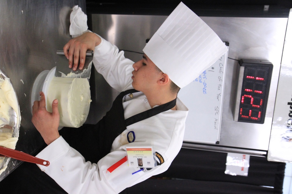 Fort Campbell culinarian has layered experience during pastry chef exercise