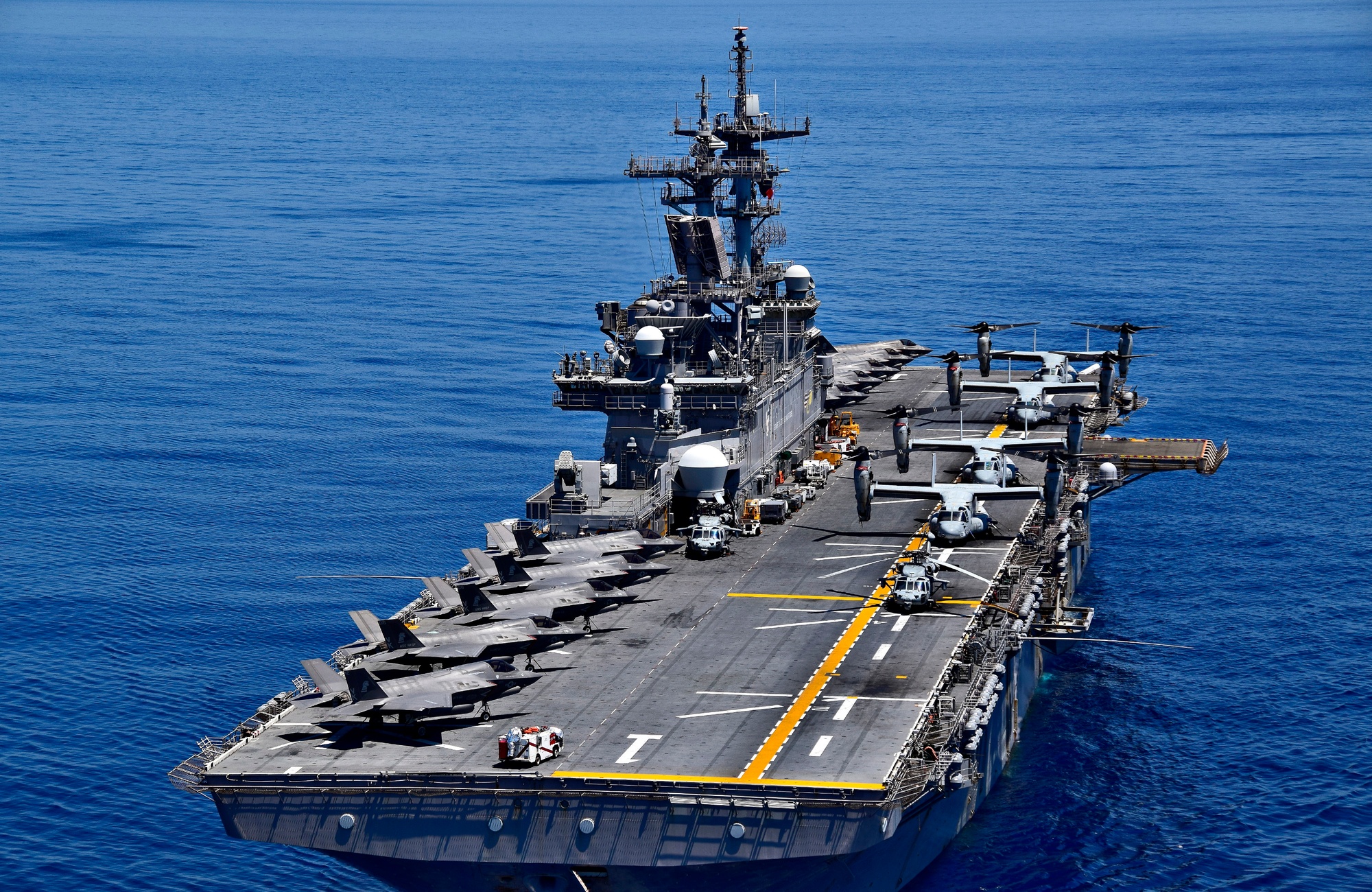 DVIDS - Images - USS WASP (LHD 1) OPERATIONS AT SEA [Image 9 of 14]