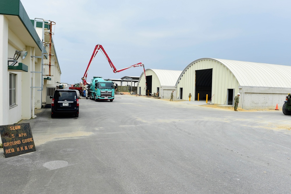 NMCB-3 Seabees Construct K-Spans