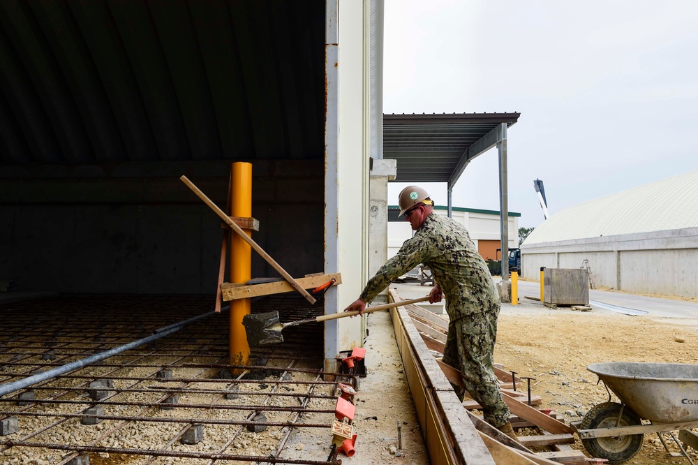 NMCB-3 Seabees Construct K-Spans