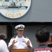 USS Blue Ridge CO Speaks to the Media in Thailand.