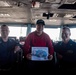 U.S. Sailor receives Sailro of the Day award