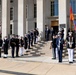 Armed Forces Full Honor Cordon in honor the Minister of Defence for Mongolia