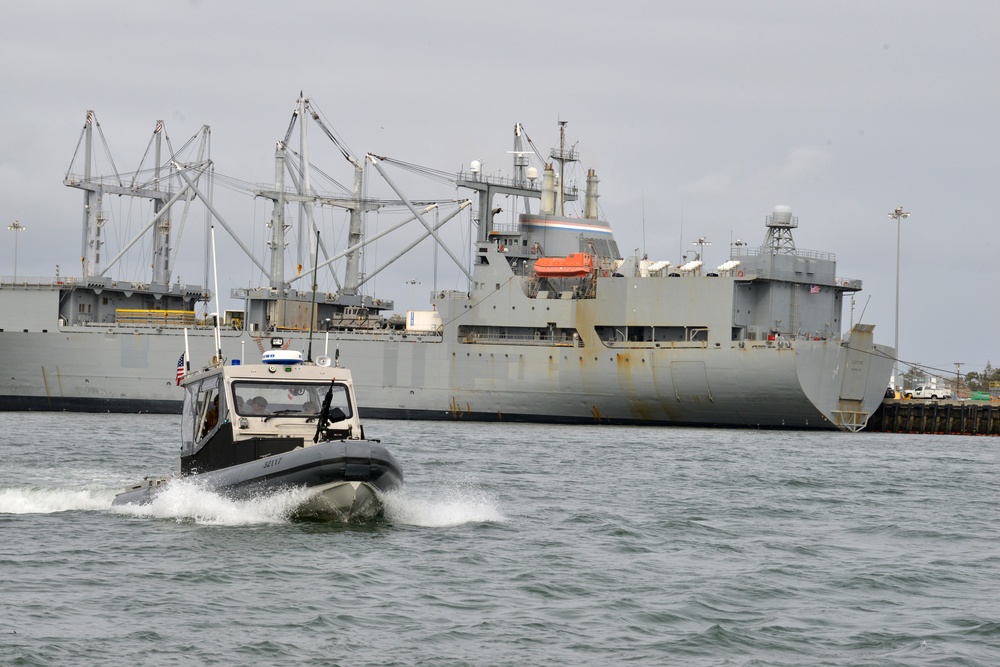 Coast Guard Port Security Unit 312 participates in Pacific Blitz 2019