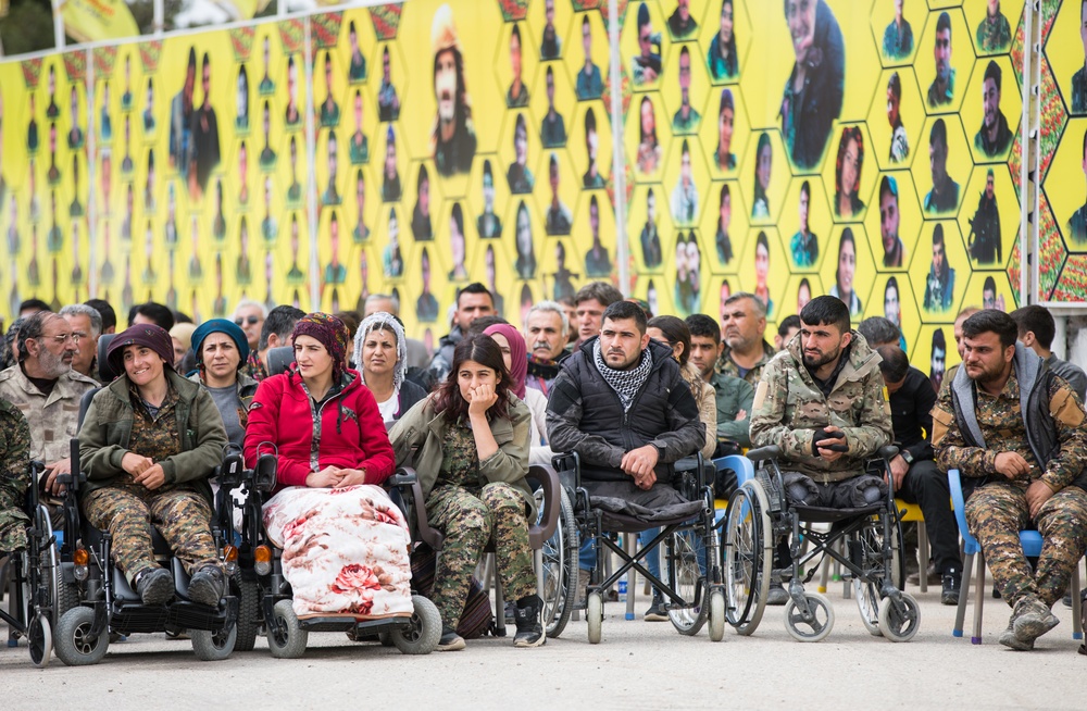 Syrian Democratic Forces Celebrate End of The ISIS So-Called Physical Caliphate