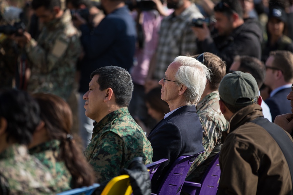 Syrian Democratic Forces Celebrate End of ISIS's So-Called Physical Caliphate